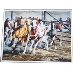 Dyck Godby paint horse print