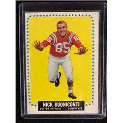 1964 Topps #3 Nick Buoniconti