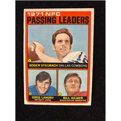1972 Topps #4 NFC Passing Leaders/Roger Staubach/Bill Kilmer