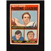 Image 1 : 1972 Topps #4 NFC Passing Leaders/Roger Staubach/Bill Kilmer