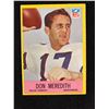 Image 1 : Don Meredith 1967 Philadelphia Football Card #57