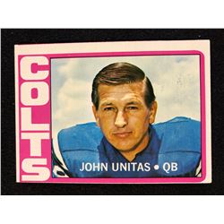 1972 TOPPS JOHNNY UNITAS #165