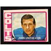 Image 1 : 1972 TOPPS JOHNNY UNITAS #165