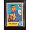 Image 1 : Don Meredith 1968 Topps #25