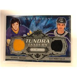 2008-09 LIMITED EDITION DIONNE/ ROBITAILLE ARCTIFACTS TUNDRA TANDEMS JERSEY (37/50)