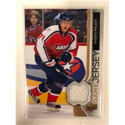 2014-15 Upper Deck Series 1 Evgeni Malkin UD Game Jersey Worn All Star