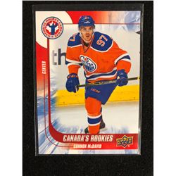 2015-16 CONNOR McDAVID Upper Deck Canada's Rookies Card
