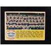 Image 1 : New York Yankees 1958 Topps Baseball Team Checklist Card #246