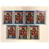 Image 1 : 1989-90 O-Pee-Chee Theo Fleury ROOKIE Calgary Flames #232 (7 CARDS)