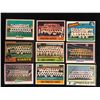 Image 1 : 1980'S BASEBALL TEAM CHECKLIST CARDS LOT