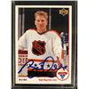 Image 1 : AUTOGRAPHED 1991-92 McDonalds Upper Deck #13 Brett Hull