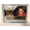 Image 1 : LIMITED EDITION 2014 In the Game Used Autograph Memorabilia Gold Bill Gadsby Auto Card