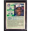 Image 2 : 1989 Score Fred McGriff Card #6 Toronto Blue Jays (Autographed)