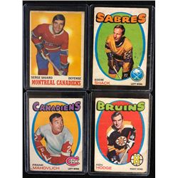 1971-72 O-PEE-CHEE HOCKEY CARD LOT
