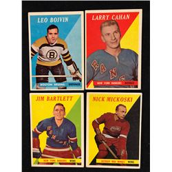 1958 TOPPS HOCKEY CARD LOT