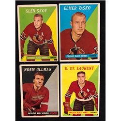 1958 TOPPS HOCKEY CARD LOT