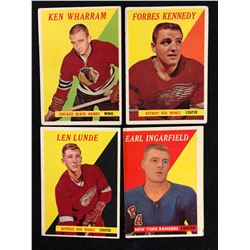 1958 TOPPS HOCKEY CARD LOT