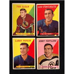 1958 TOPPS HOCKEY CARD LOT