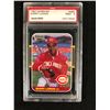 1987 DONRUSS #492 BARRY LARKIN (MINT 9) PSA