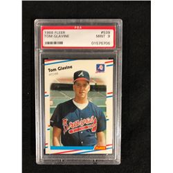 1988 FLEER #539 TOM GLAVINE (MINT 9) PSA