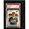 Image 1 : 1988 FLEER #539 TOM GLAVINE (MINT 9) PSA