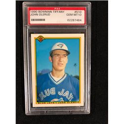 1990 BOWMAN TIFFANY #510 JOHN OLERUD (GEM MINT 10) PSA