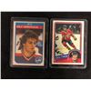 Image 1 : HOCKEY TRADING CARDS LOT (HAWERCHUCK#380 OPC, CHELIOS #259 OPC)