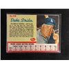 Image 1 : 1962 Post #114 Duke Snider Baseball Card