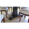 Image 8 : Round Dining Room Table w/6 Wooden Chairs