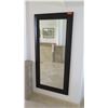 Image 1 : Tall Black-Framed Mirror, 31.5" X 67.5"