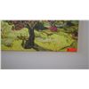 Image 3 : Impressionist Stretched Canvas Print - Colorful Tree 33X24