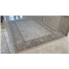 Image 2 : Large Ornamental Area Rug - Beige/Neutral Tones