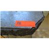 Image 8 : Pair: Natural Stone Pedestal End Tables, Approx. 20"x13"