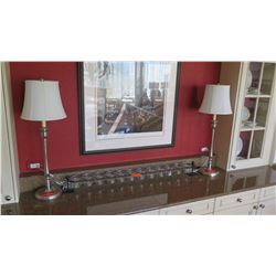 Pair: Buffet Table Lamps
