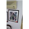 Image 2 : Framed Art "Jeune Fille Vert" by De Lempicka, 26.5" X 23.5"