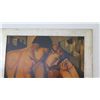 Image 2 : Very Large Framed Art "Adam and Eve" De Lempicka 1932, 49.5X75