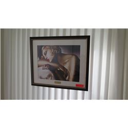 Framed Art "Le Dormeuse" by De Lempicka, 26.5" X 23.5"