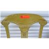 Image 2 : Carved Kreiss Collection Wooden Chair, Antiqued Honey Finish, 40"H