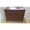 Image 1 : 3-Drawer Chest (Dresser) with Carved Accents