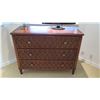 Image 2 : 3-Drawer Chest (Dresser) with Carved Accents