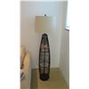 Image 1 : Black Contemporary Floor Lamp, Approx. 61" H