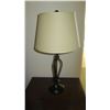 Image 2 : Pair of Table Lamps w/ Bronzed Metal Base, Approx. 28" H