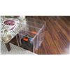 Image 1 : 3 Nesting Acrylic Side Tables (largest is approx. 11.5X17X18H)