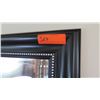 Image 2 : Mirror w/Black Metal Studded Frame, 31" X 43"