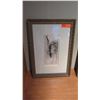 Image 1 : Framed Block Print, Ltd. Ed., Alleyway, Original Signature
