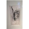 Image 2 : Framed Block Print, Ltd. Ed., Alleyway, Original Signature