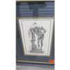 Image 2 : Qty 2 Framed Italian-Themed Prints (each 19" X 23")