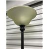 Image 2 : Tall Torchier Floor Lamp, 71" Tall