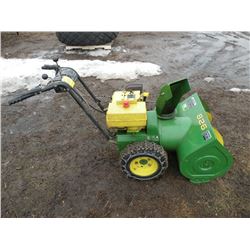 John Deere 826 snowblower
