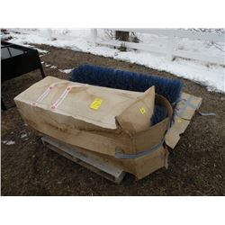 Pair of replacement brooms for Kubota